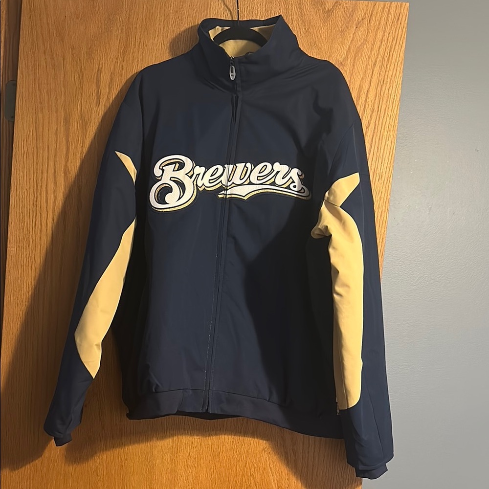 Milwaukee Brewers Therma Base Authentic On-Field Jacket
